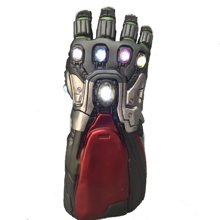 Avengers Endgame Iron Man Tony Stark Infinity Gauntlet Gloves Cosplay Prop Grey Version