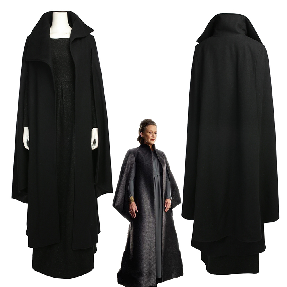 Star Wars The Last Jedi Princess Leia Costume Cosplay Dress