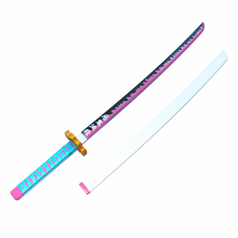 Kanroji Mitsuri Prop Cosplay Replica Sword with Sheath Demon Slayer Kimetsu No Yaiba Ver 1