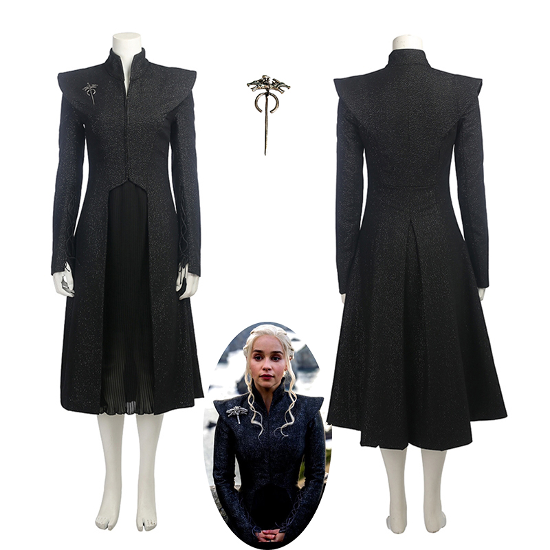 Daenerys Targaryen Costume Cosplay Dress Game of Thrones Season 7