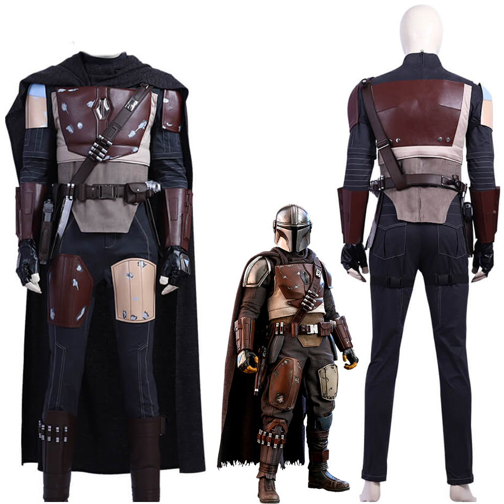 Star Wars The Mandalorian Costume Cosplay Suit for Adult Outfit Ver 1
