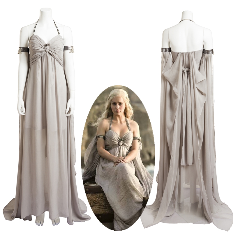 Daenerys Targaryen Costume Cosplay Dress Game of Thrones