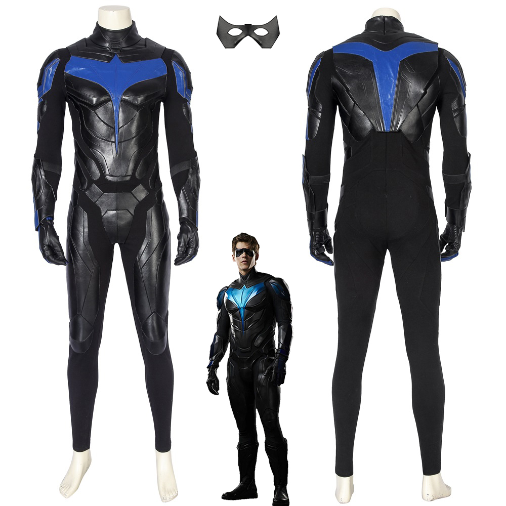 Nightwing Costume Cosplay Suit Dick Grayson Titans Season 1