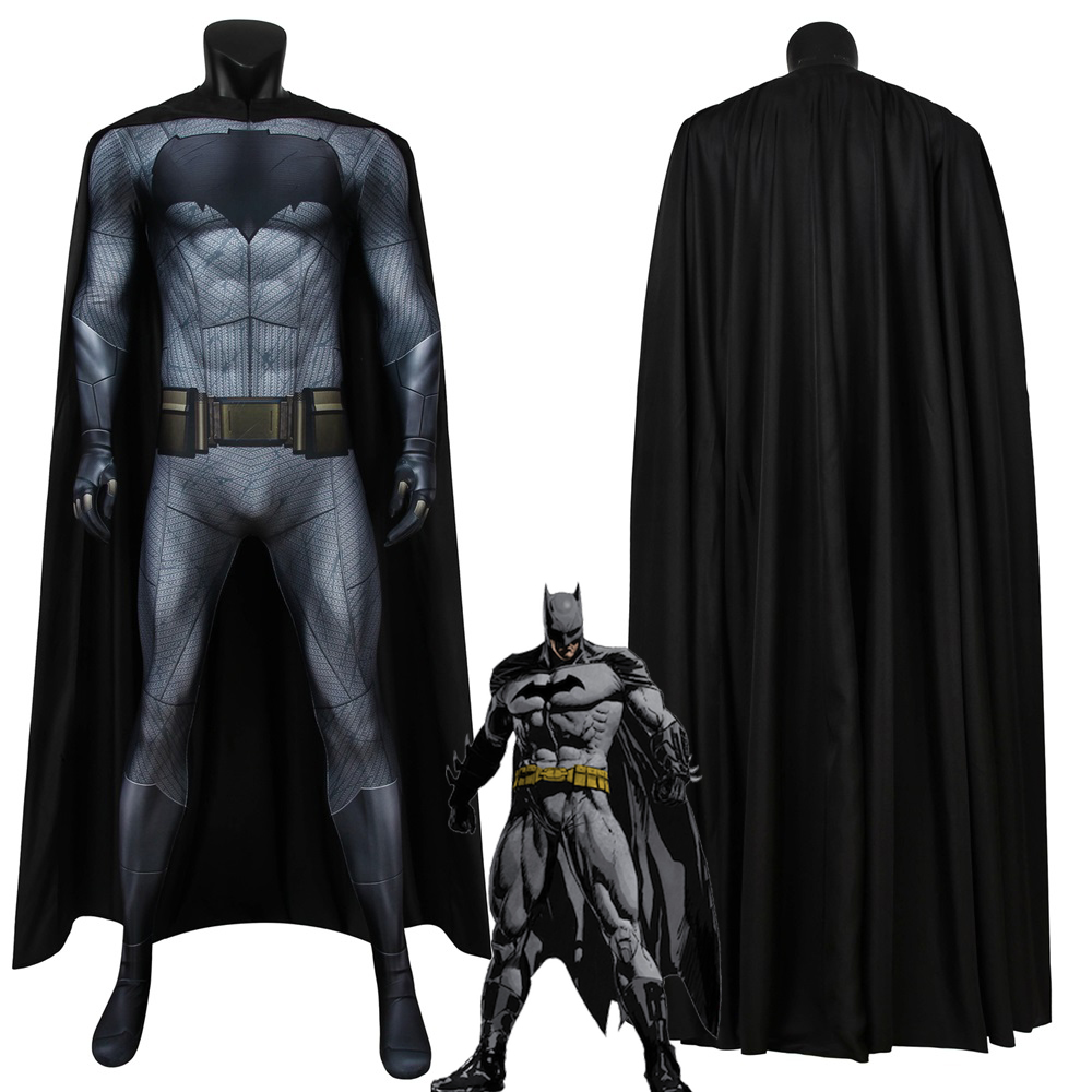 Batman Costume Cosplay Suit Bruce Wayne Batman v Superman Dawn of Justice