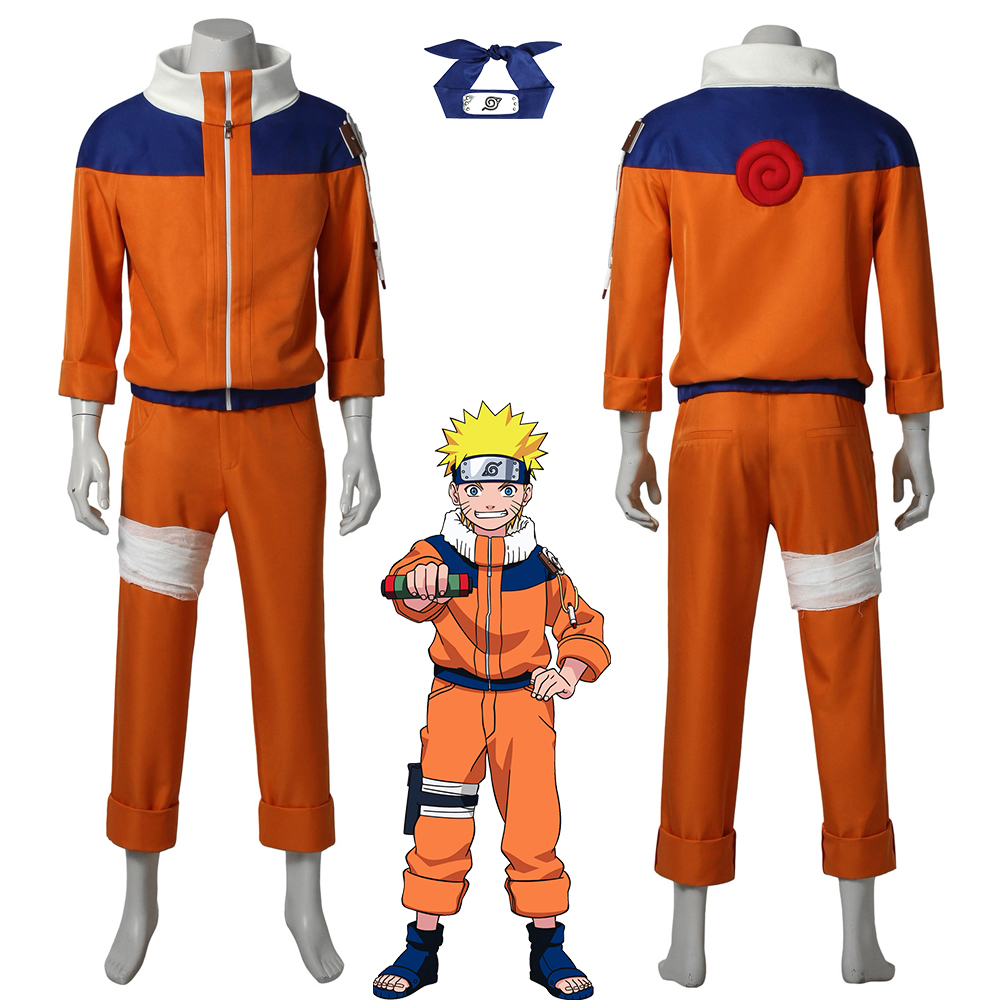 Naruto Uzumak Naruto Cosplay Costume