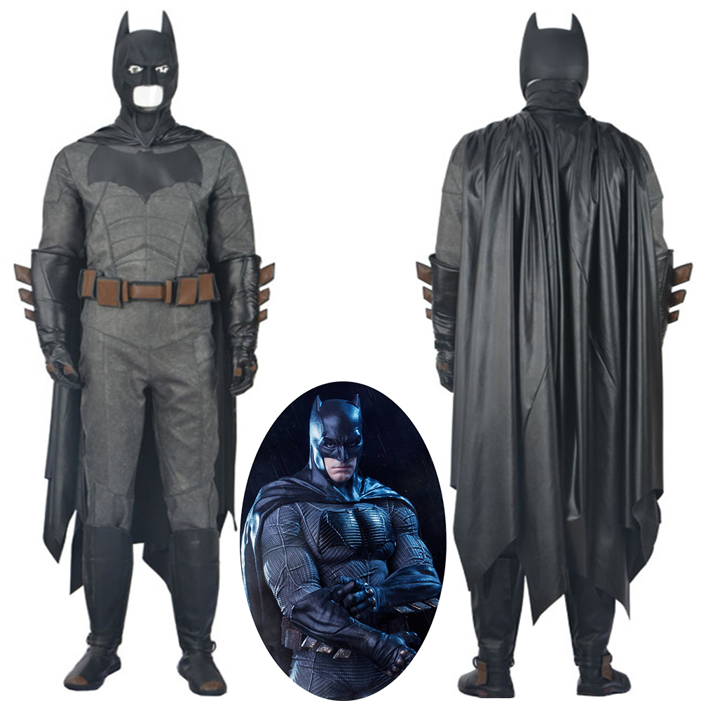 Batman Costume Cosplay Suit Bruce wayne Batman v Superman Dawn of Justice Ver 1