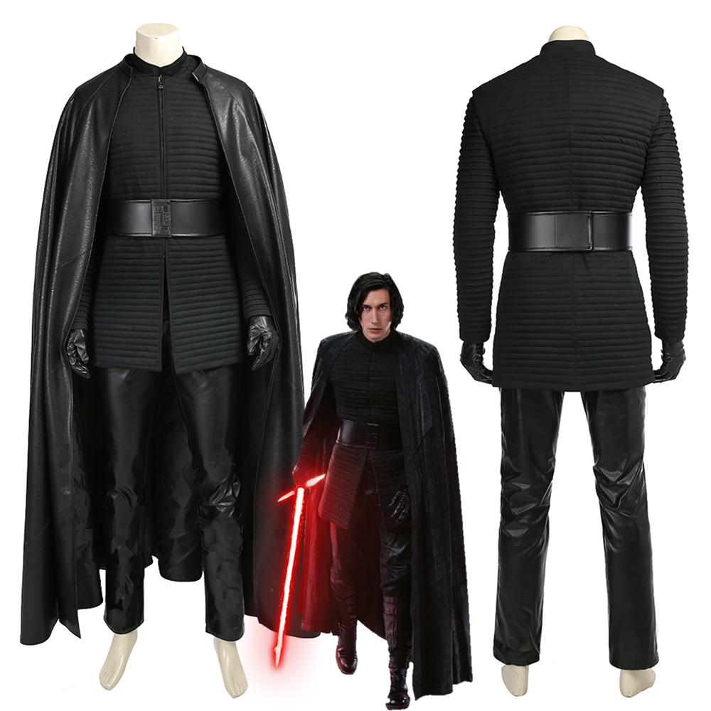 Star Wars The Last Jedi Kylo Ren Costume Cosplay Suit