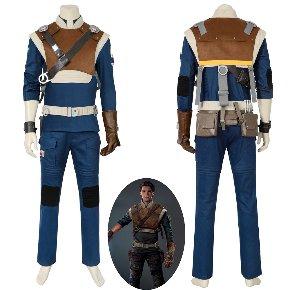 Star Wars Jedi Fallen Order Cal Kestis Costume Cosplay Suit